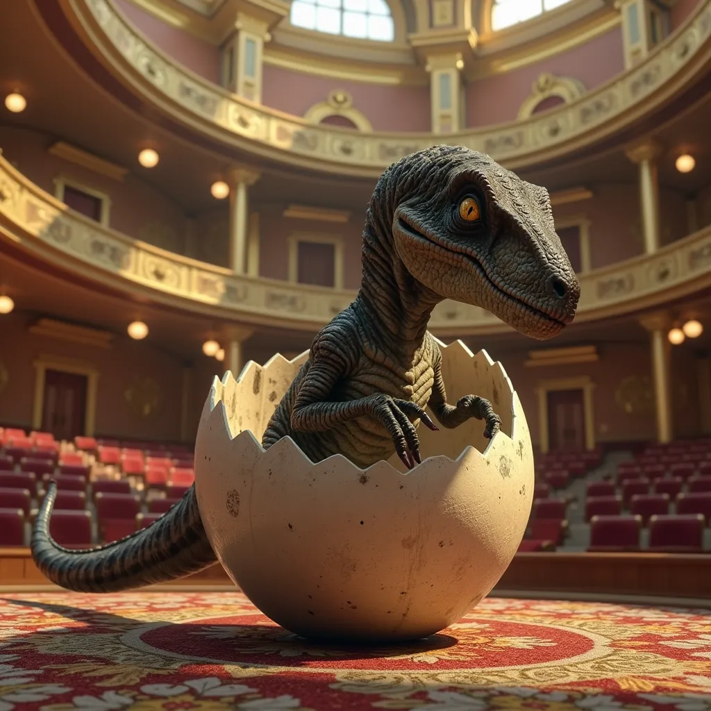 Raptor egg treasure hunt