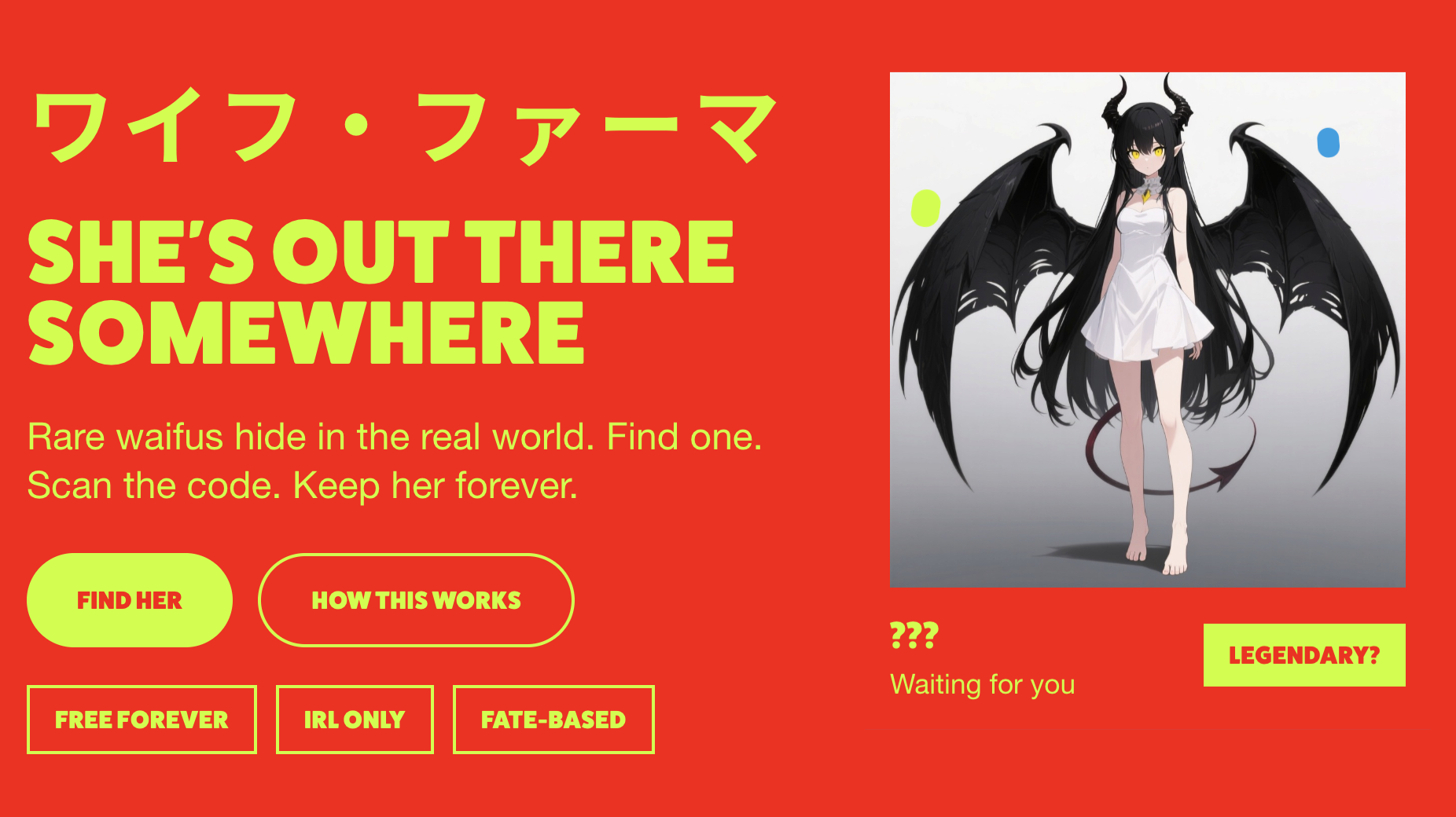 Waifu Farmer app screenshot